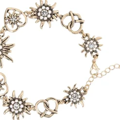 Armband - Golden Pretzel