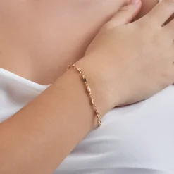 Armband - Golden Swirl