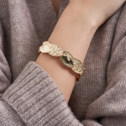 Armband - Hammered Leaf