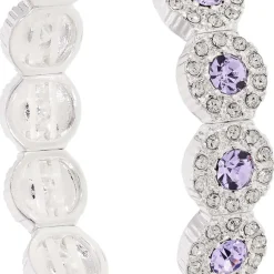 Armband - Lavender Crystal