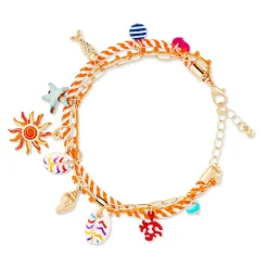 Armband - Orange Shells