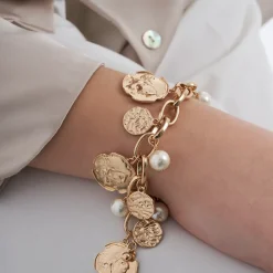 Armband - Pearl Plates