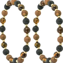 Armband-Set - Lava Stone