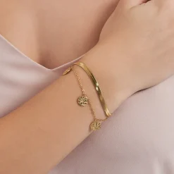 Armband - Steel Circles