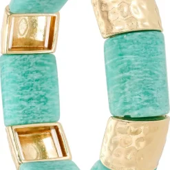 Armband - Turquoise Marble