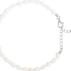 Armband - White Pearls