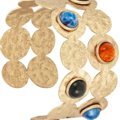 Armreif - Hammered Circles