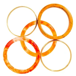 Armreif-Set - Golden Amber