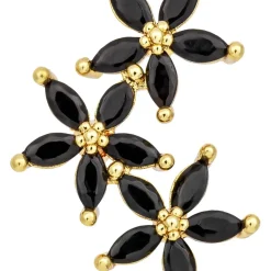 Brosche - Black Lilies