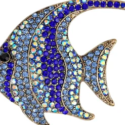 Brosche - Blue Sea
