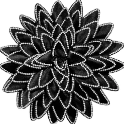 Brosche - Dark Bloom