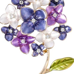 Brosche - Lilac Flower