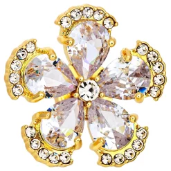 Brosche - Sparkly Flower