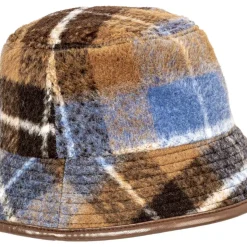Bucket Hat - Checkered Oxford