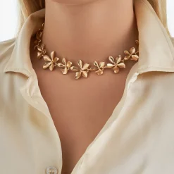 Choker - Gilded Flower