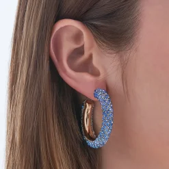 Creolen - Blue Sparkle