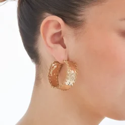 Creolen - Boho Raffia