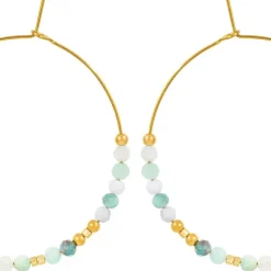Creolen - Green Amazonite