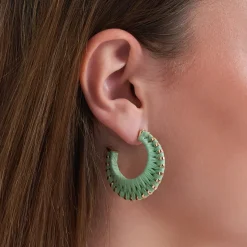 Creolen - Mint Braid