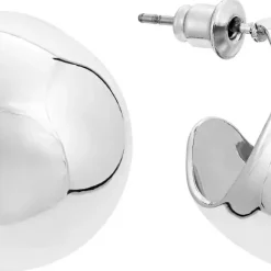 Creolen - Puffy Silver