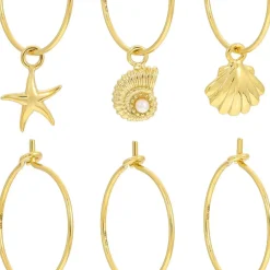Creolen-Set - Beach Shells