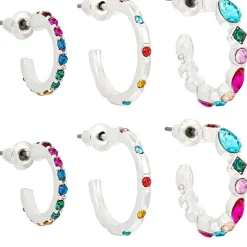 Creolen-Set - Colorful Sparkle