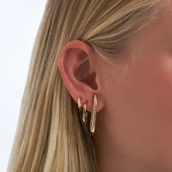 Creolen-Set - Elegant Gold