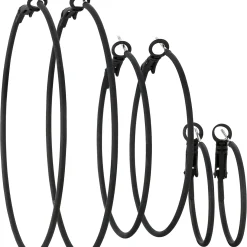 Creolen-Set - Matted Black