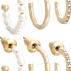 Creolen-Set - Shiny Pearls