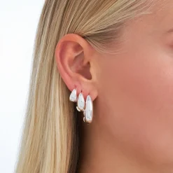Creolen-Set - Silver Shine