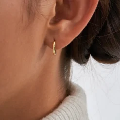 Creolen-Set - Slim Gold
