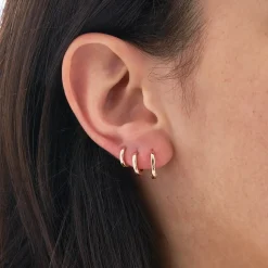Creolen-Set - Slim Rosegold