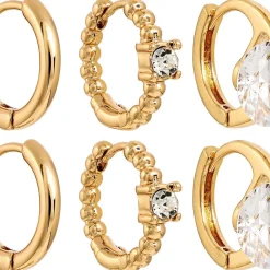 Creolen-Set - Zirkonia Bling
