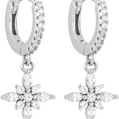 Creolen - Zirconia Stars