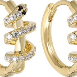 Creolen - Zirconia Twirl