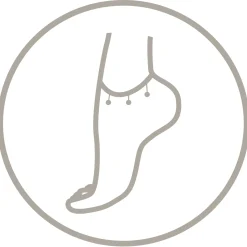 Fußkettchen - Silver Perfection