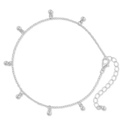 Fußkettchen - Silver Spheres