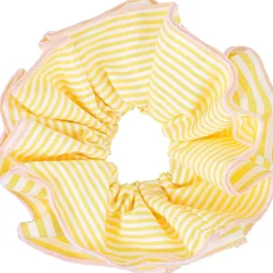 Haargummi - Striped Yellow