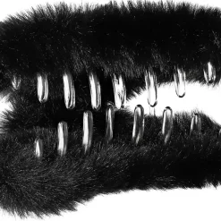 Haarklammer - Black Fur