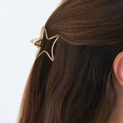 Haarklammer - Golden Star