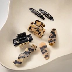 Haarklammer - Mini Leopard