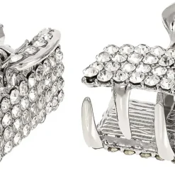 Haarklammer-Set - Silver Minis
