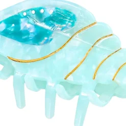 Haarklammer - Turquoise Shell