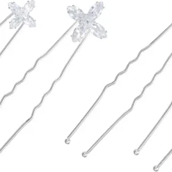 Haarnadel-Set - Frosted Flowers