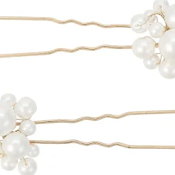 Haarnadel-Set - Golden Pearl