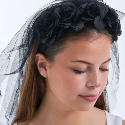 Haarreif - Dark Flowers