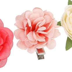 Haarspangen-Set - Flower Trio