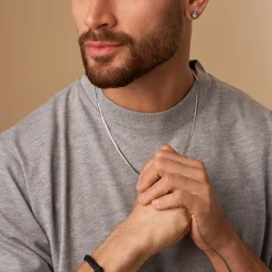 Herren Armband - Black Mesh