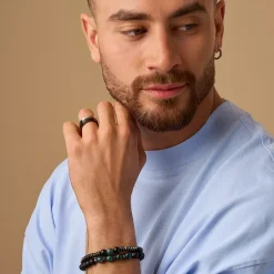 Herren Armband-Set - Agate Gems