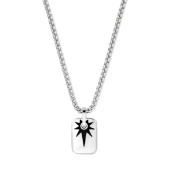 Herren Kette - Black Starburst